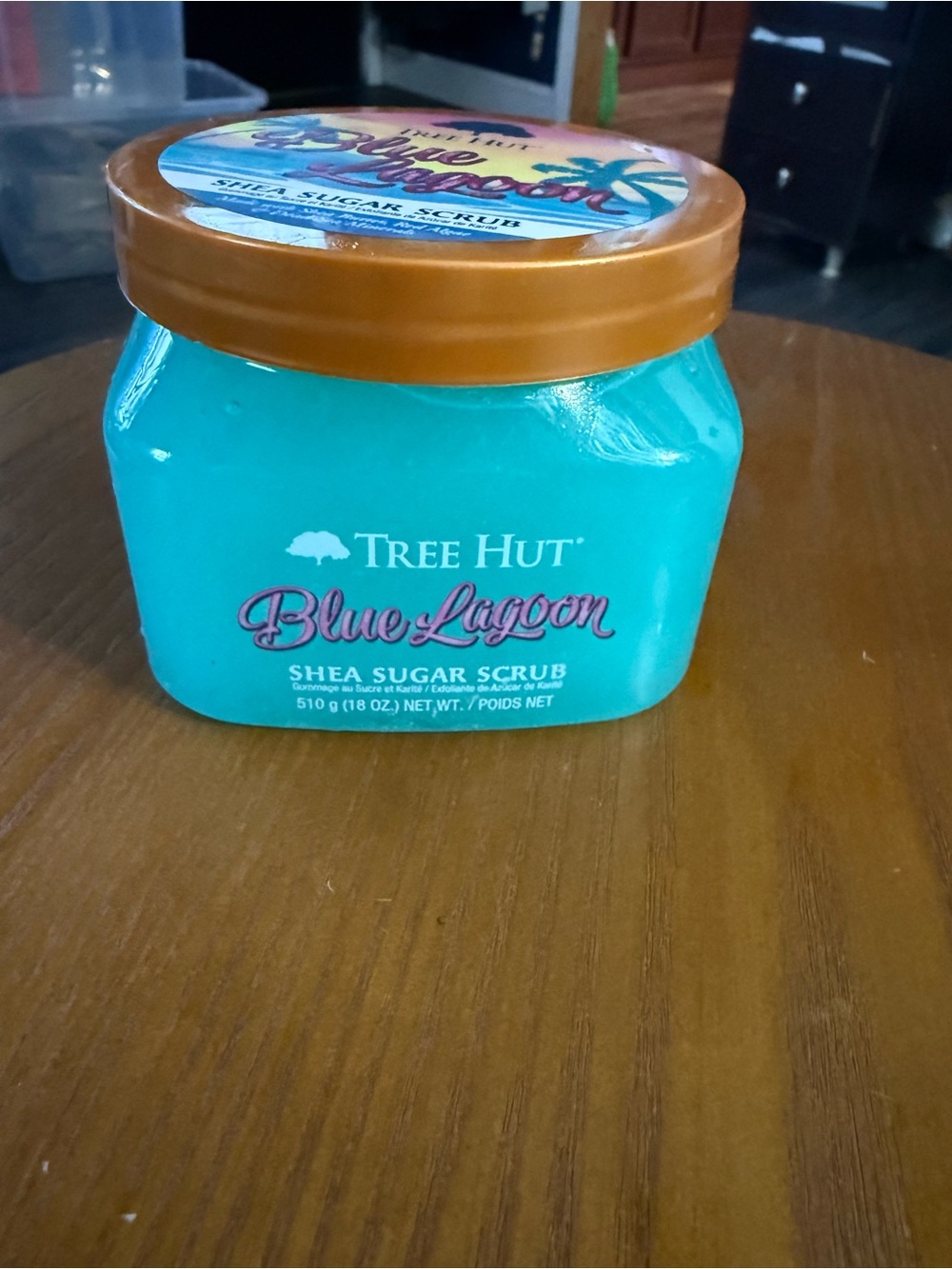 Tree Hut Blue Lagoon Shea Sugar Scrub - Blue 18 oz